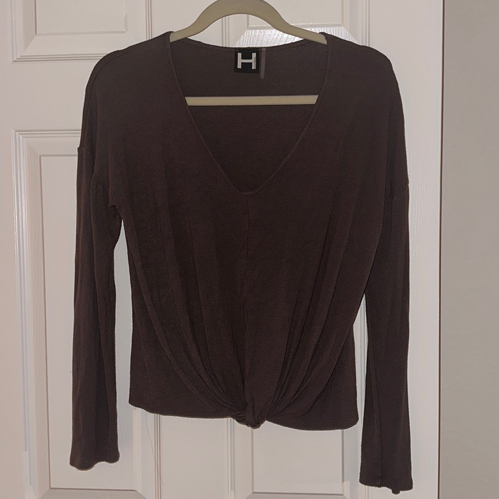 Gray long sleeve